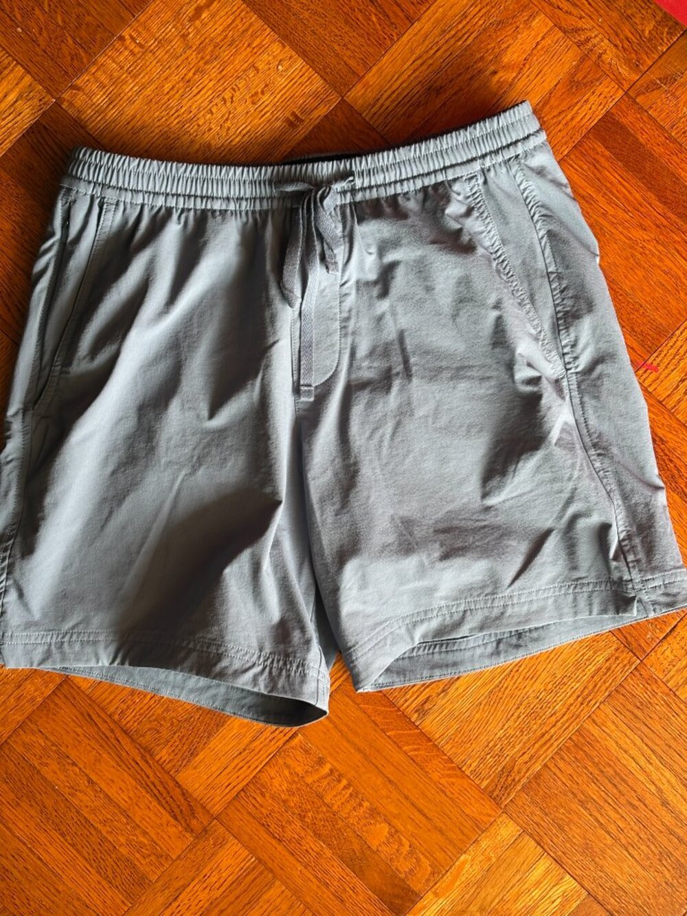 Abercrombie and Fitch Mens Baby Blue Pull On Hybrid Shorts XS